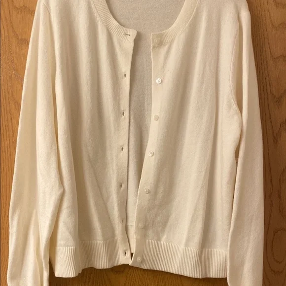 NWT Old Navy Cream Cardigan Sweater - Picture 4 of 12